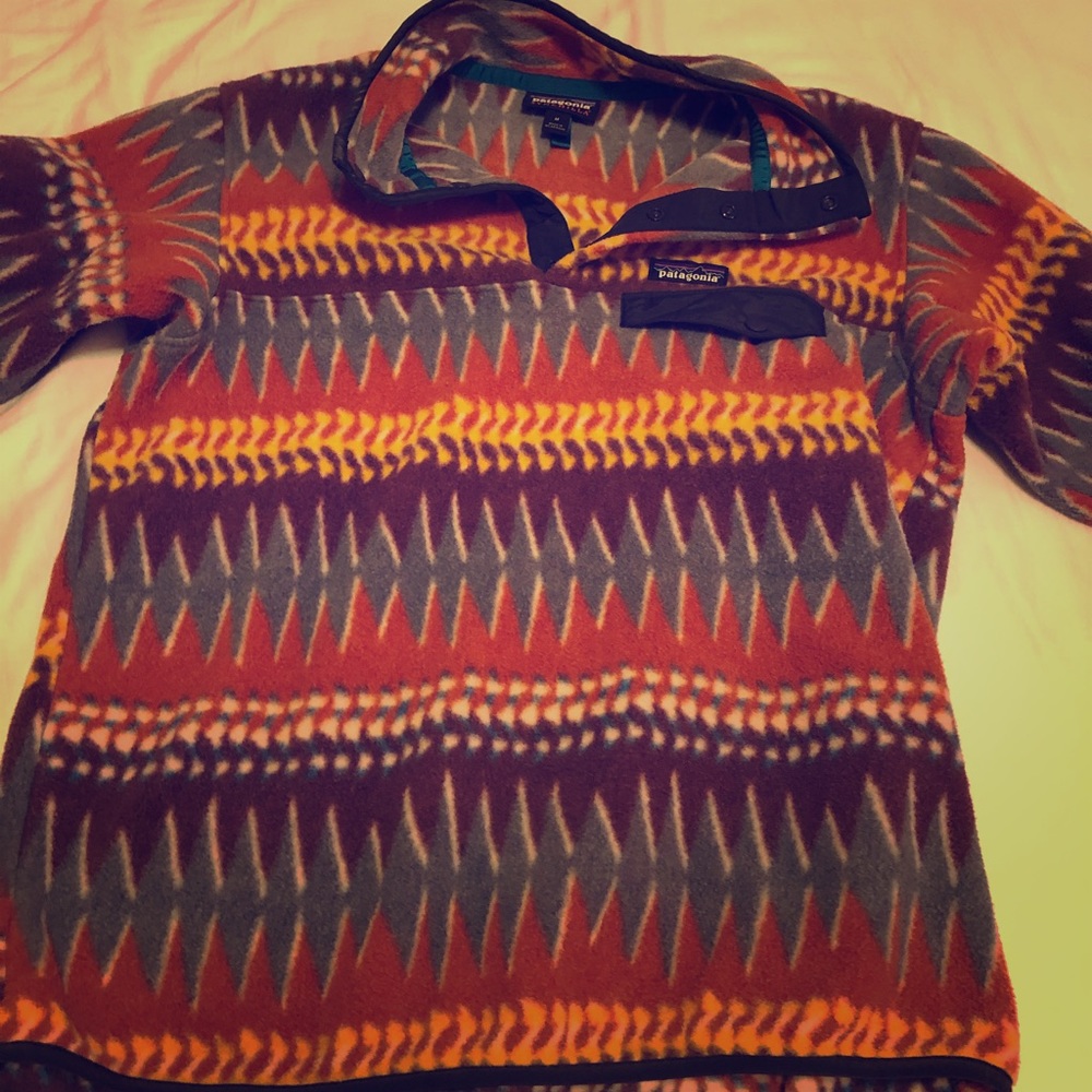 Patagonia women’s fleece boho/retro/unique